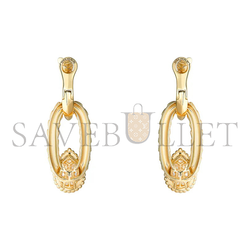 BOUCHERON SERPENT BOHÈME VINTAGE STUD EARRINGS JCO01637